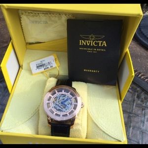 Invicta23639 Men’sObjet D Art Skeleton Dial Watch